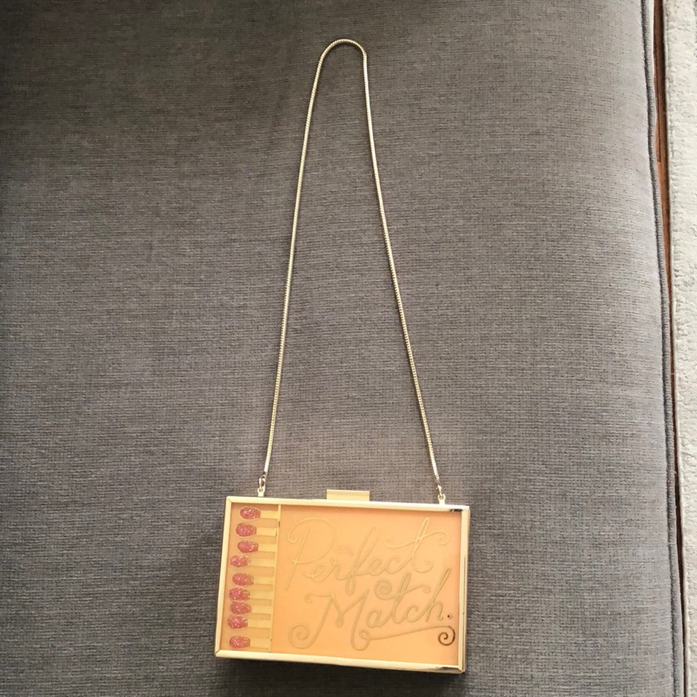 Kate Spade golden cross body bag